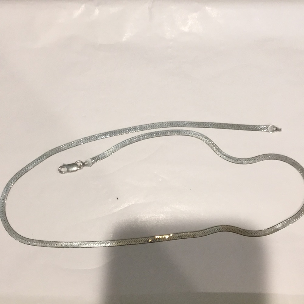 925 Sterling Herringbone Chain 20